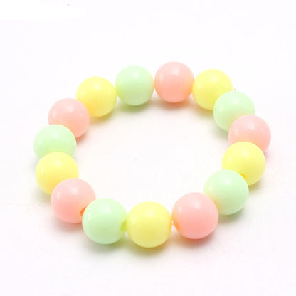 SamKIKl - Kawaii Decora Jelly Beaded Bracelet in Macaron Pastel 10mm Beads bracelet SamKIKl 6