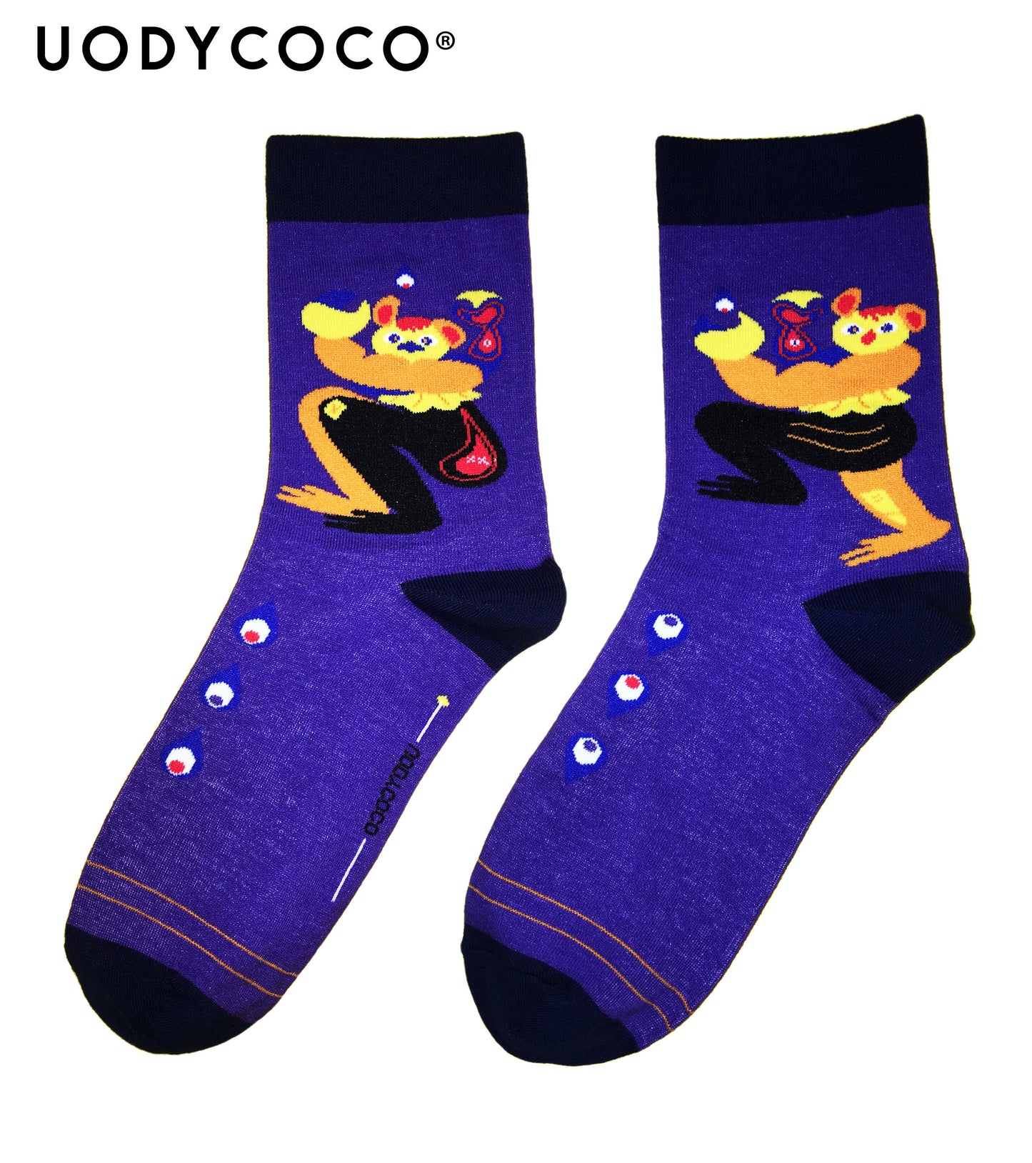 uodycoco – Zodiac Cartoon Socks socks uodycoco Cancerians