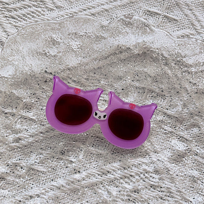 Sanrio Cute Glasses Style Hair Clips Set hair clip candy
