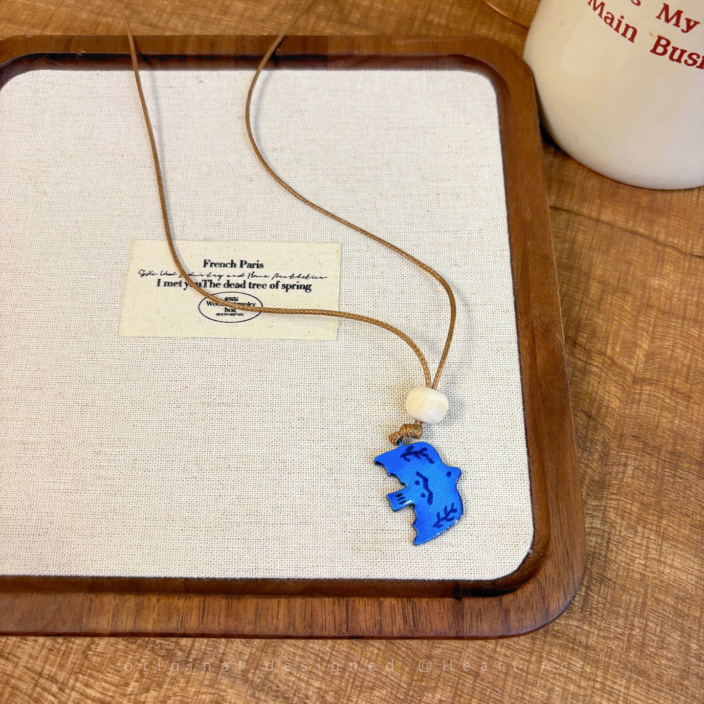 Flipped - Dopamine Color Pendant Necklace necklace Flipped Bird Necklace