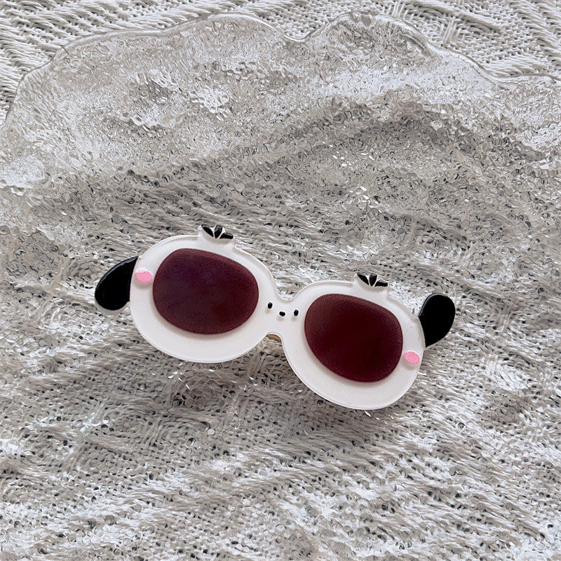 Sanrio Cute Glasses Style Hair Clips Set hair clip candy
