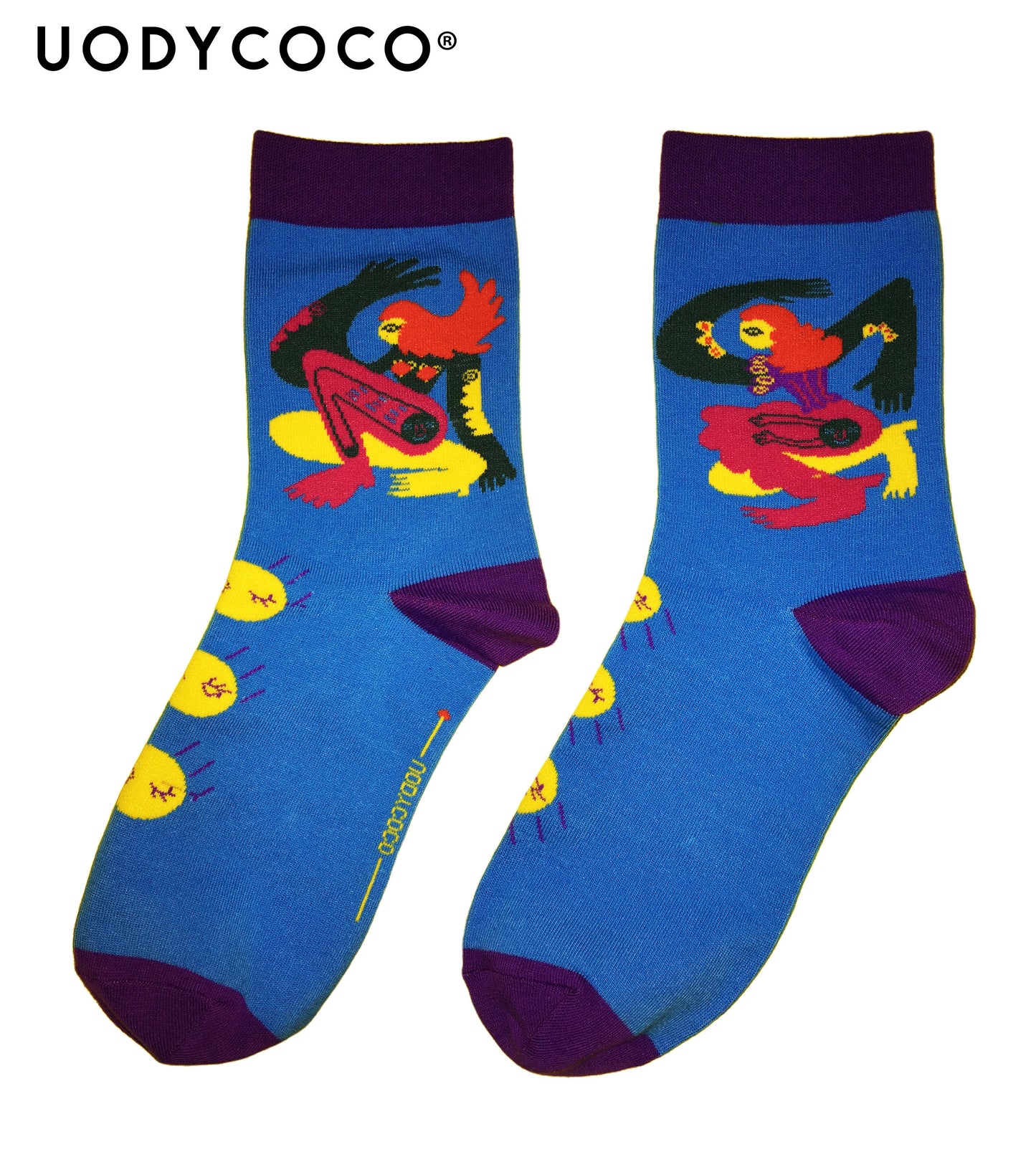 uodycoco – Zodiac Cartoon Socks socks uodycoco Virgo