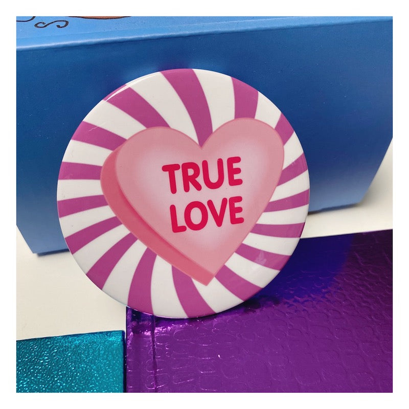 BBG 90s Badge - Vintage Print badge bunnybunnygun True Love - Super Big Size