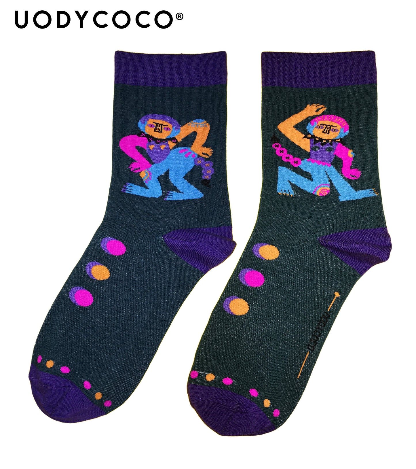 uodycoco – Zodiac Cartoon Socks socks uodycoco Scorpio