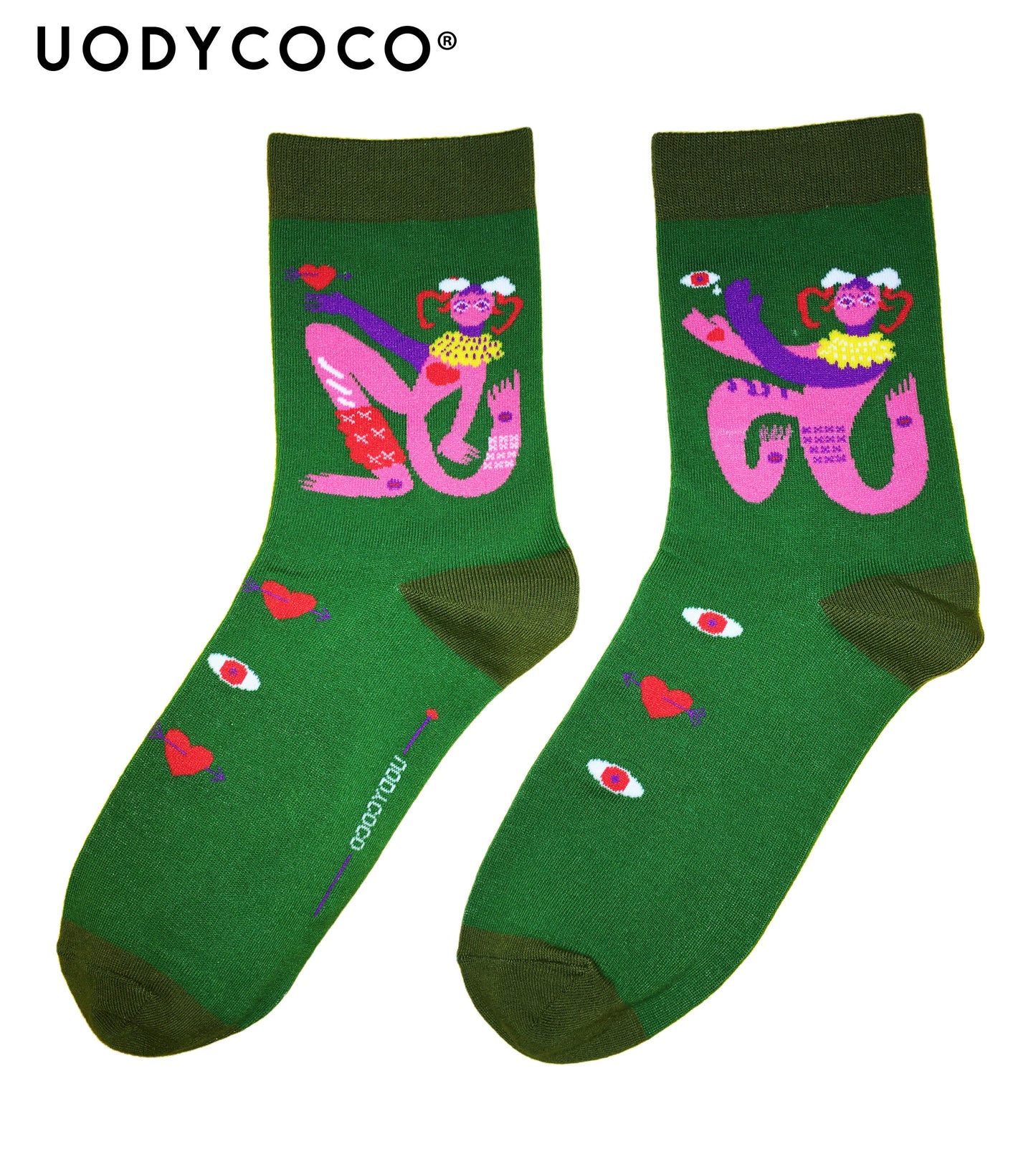 uodycoco – Zodiac Cartoon Socks socks uodycoco Capricorn