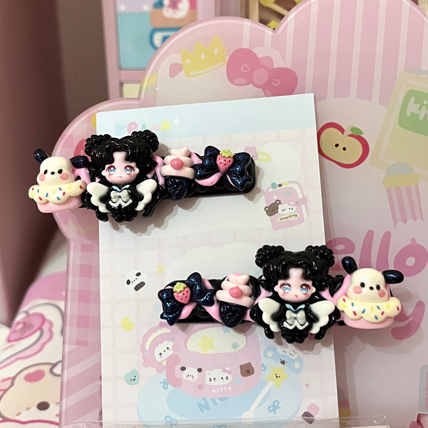Sweet Star - Cute Cream Clip Set 10pcs