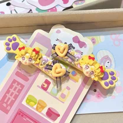 Sweet Star - Cute Cream Clip Set 10pcs