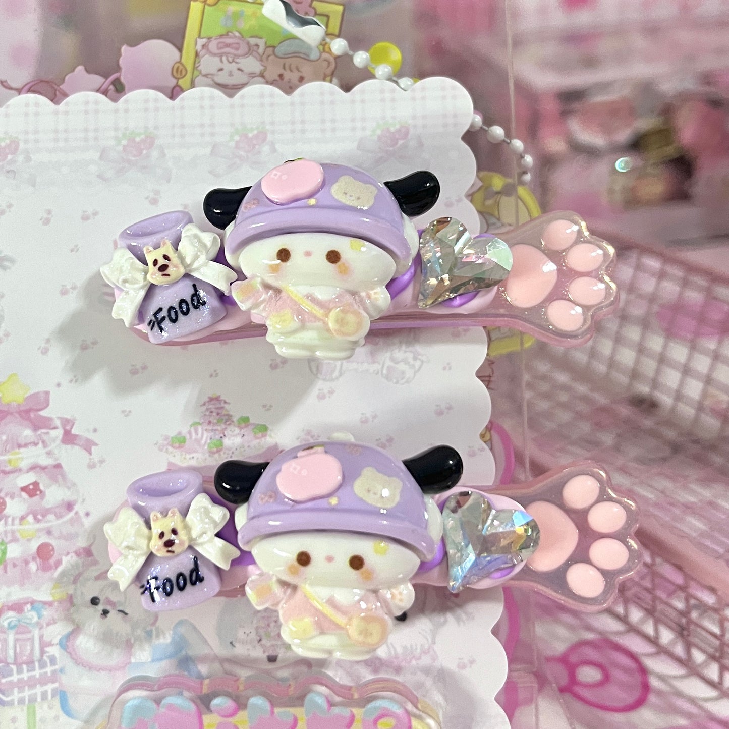 Sweet Star - Cute Cream Clip Set 10pcs
