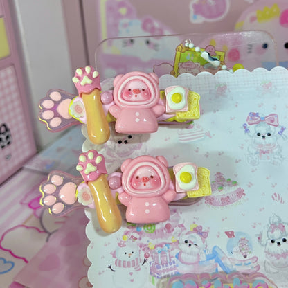 Sweet Star - Cute Cream Clip Set 10pcs