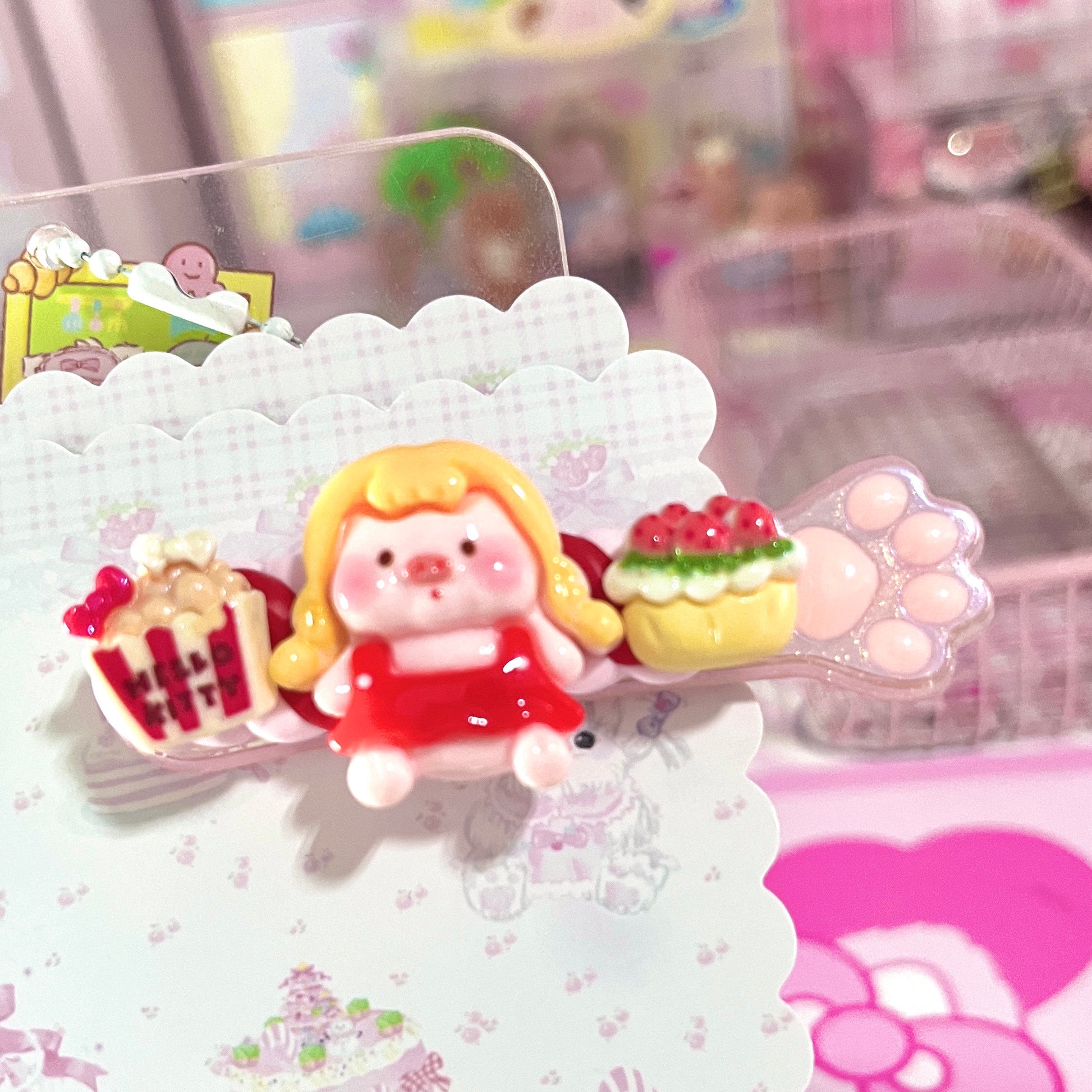 Sweet Star - Cute Cream Clip Set 10pcs hair clip sweet star