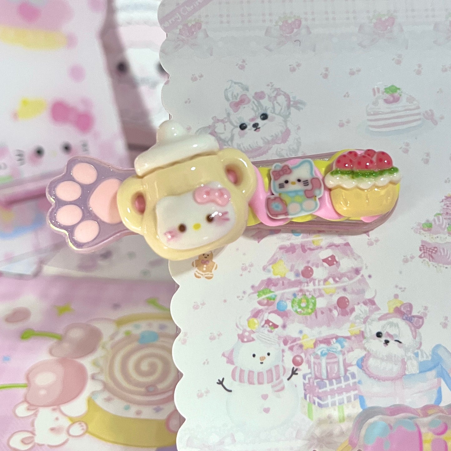 Sweet Star - Cute Cream Clip Set 10pcs