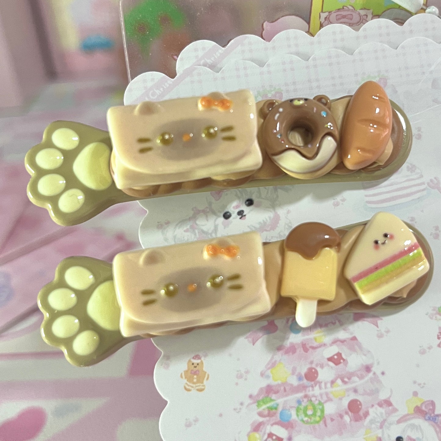 Sweet Star - Cute Cream Clip Set 10pcs