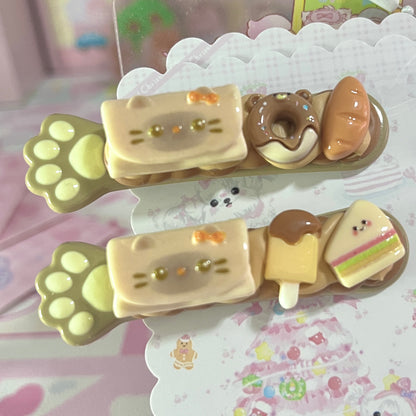 Sweet Star - Cute Cream Clip Set 10pcs