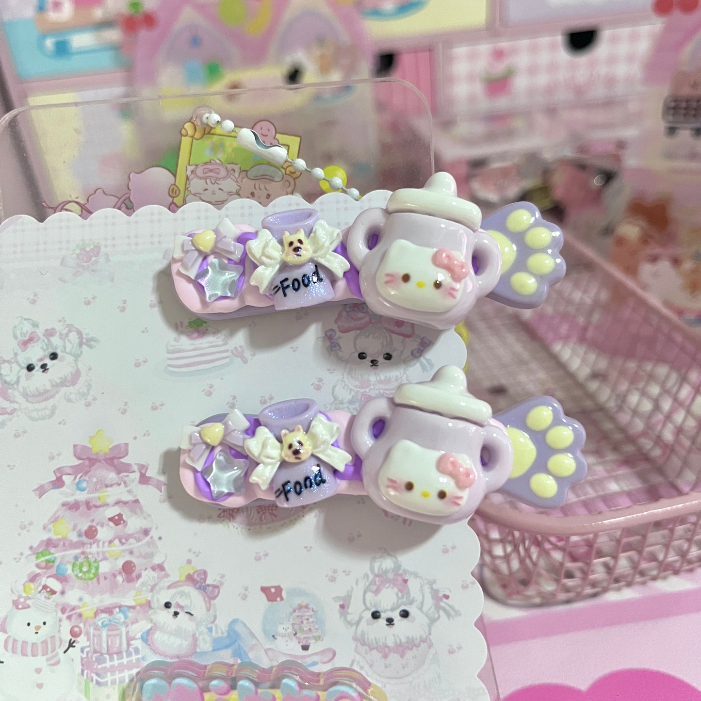Sweet Star - Cute Cream Clip Set 10pcs