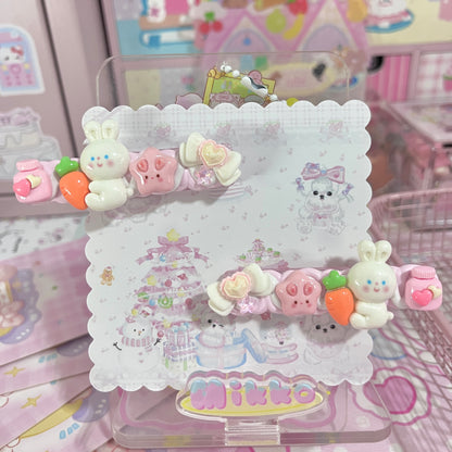 Sweet Star - Cute Cream Clip Set 10pcs