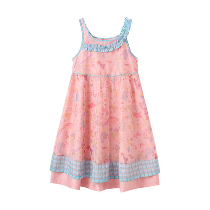 tntntutu - Pink Rabbit Mesh Dress | Fairy Kei Pastel Harajuku Kawaii Dress dress tntntutu S
