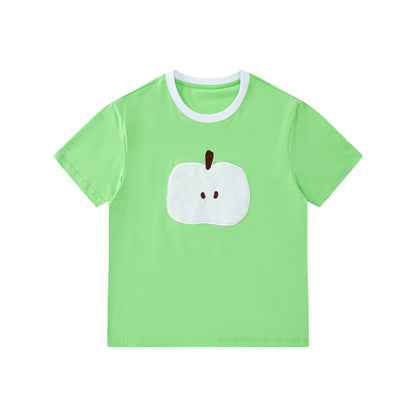 KURIOSITAET - Mint Embroidered Graphic Tee tee KURIOSITAET S
