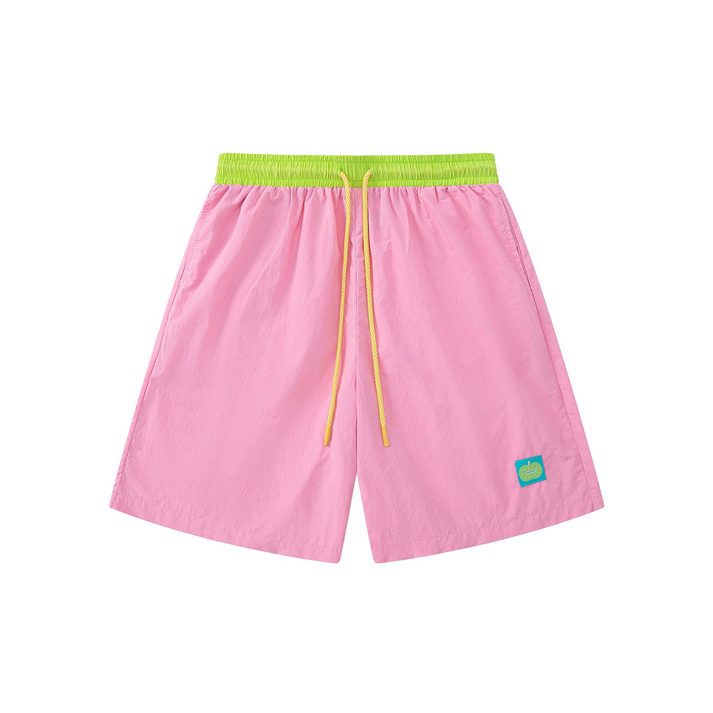 KURIOSITAET - Pink Colorblock Sport Shorts shorts KURIOSITAET S