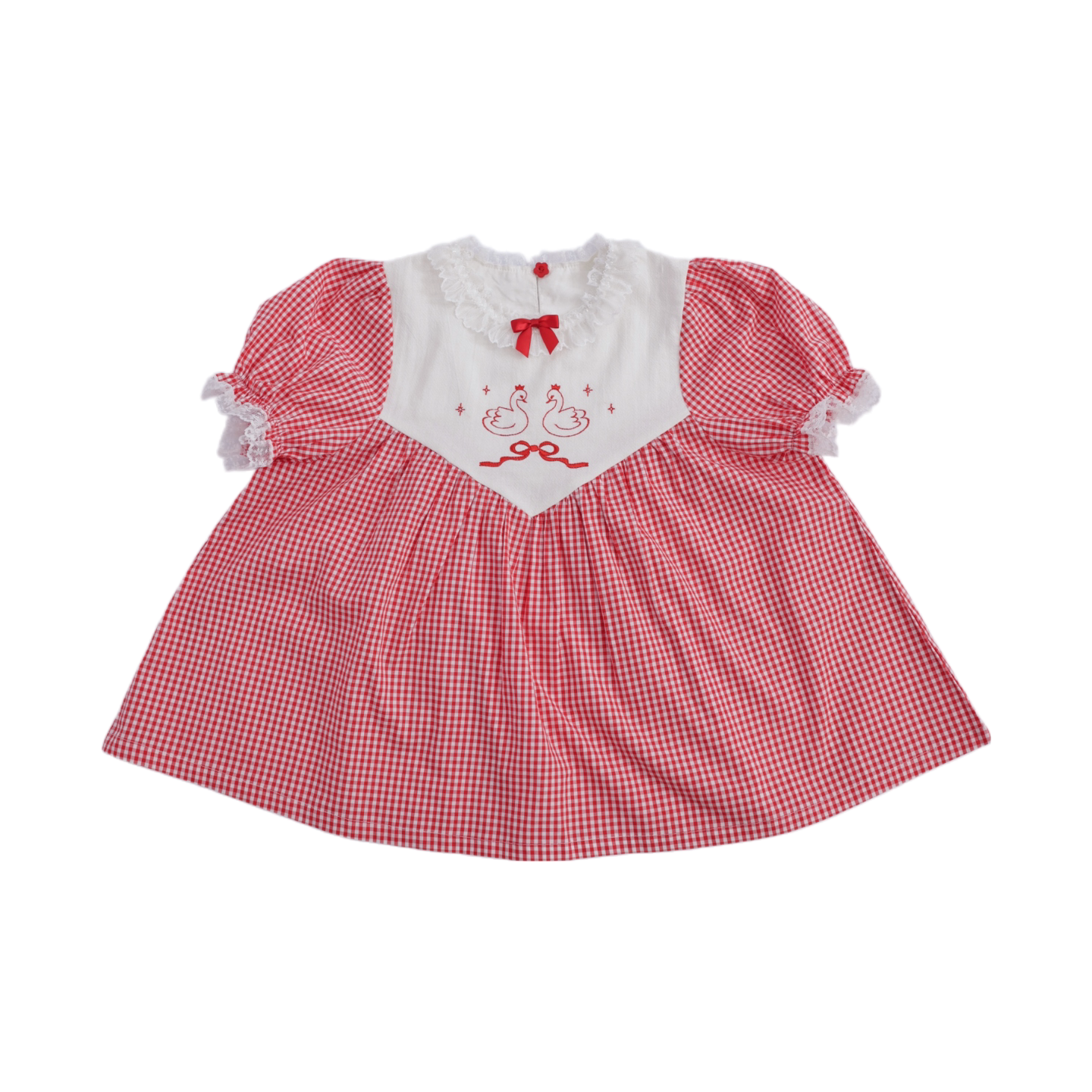 SemenCoicis - Swan Embroidered Doll Set set SemenCoicis Top Only