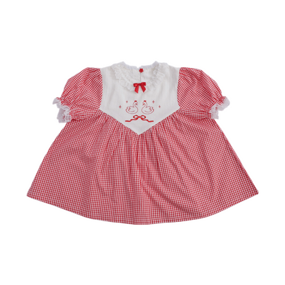SemenCoicis - Swan Embroidered Doll Set set SemenCoicis Top Only