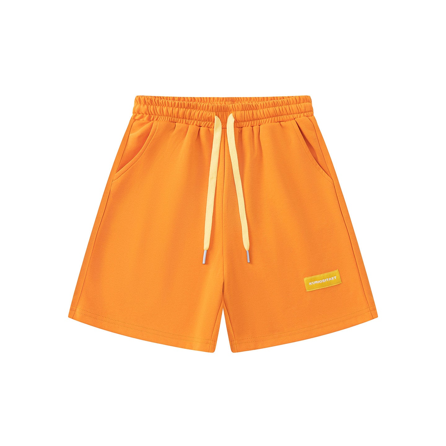 KURIOSITAET - Orange Dopamine Athletic Shorts shorts KURIOSITAET S