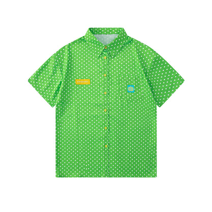 KURIOSITAET - Green Dopamine Chiffon Shirt shirt KURIOSITAET S