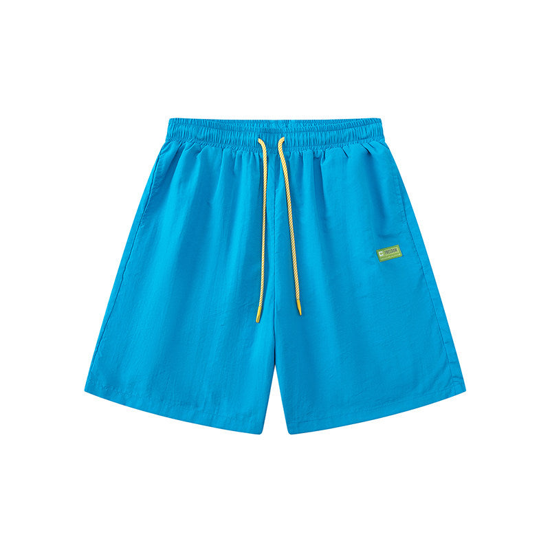 KURIOSITAET - Blue Lightweight Nylon Sport Shorts
