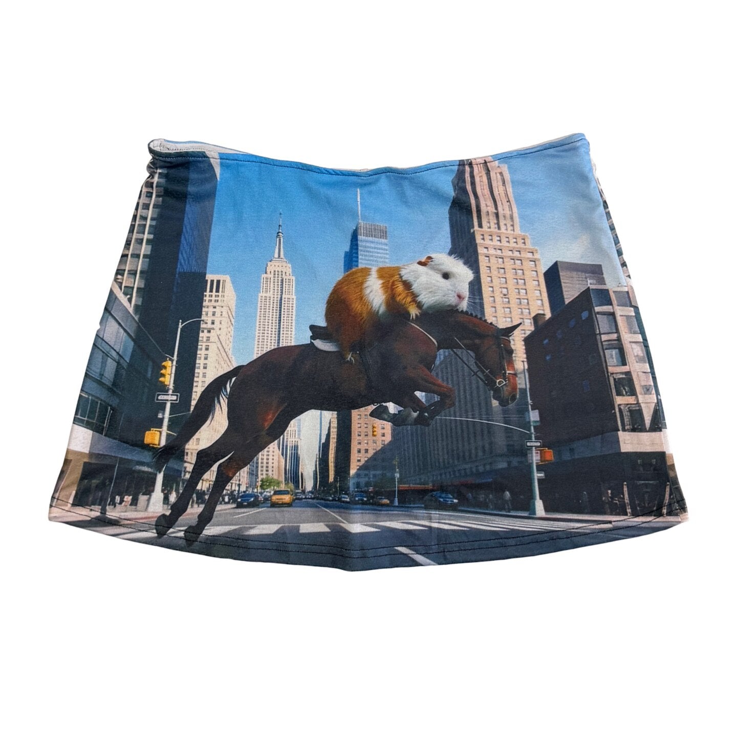 bunnybunnygun - Y2K Mouse Print Skirt skirt bunnybunnygun S