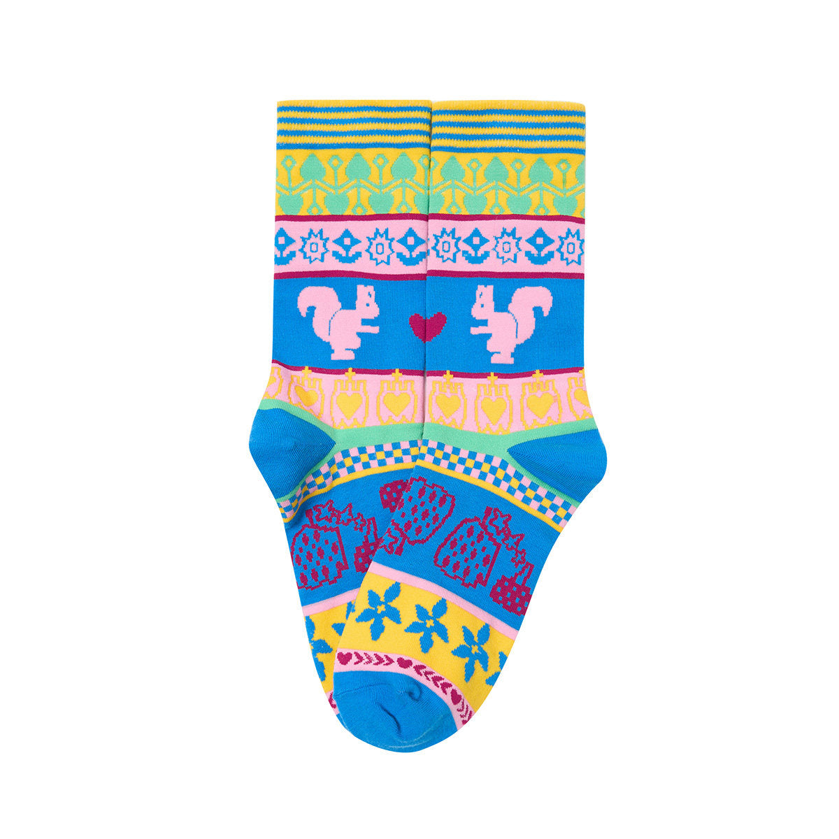 tntntutu - Decora Kei Colorful Geometric Socks sock tntntutu
