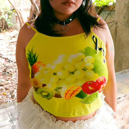 HotNipplesClub - Lemon Tropical Tank Top camisole Hot Nipples Club