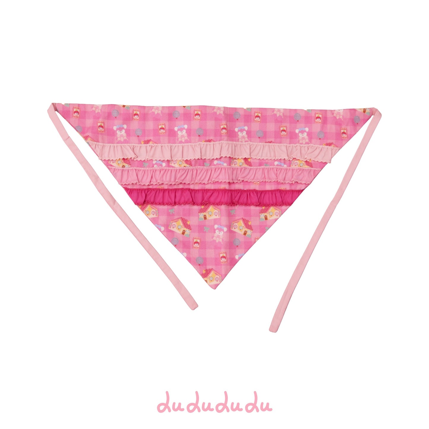 LULULULU - Fairy Tale Print Triangle Lolita Headscarf Kerchief LULULULU