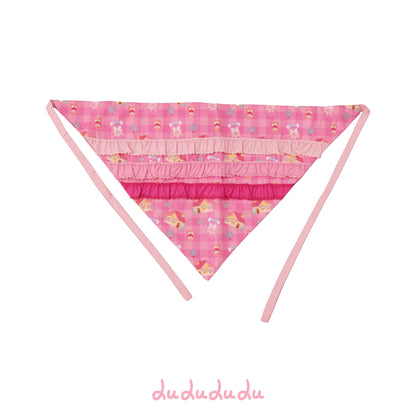 LULULULU - Fairy Tale Print Triangle Lolita Headscarf Kerchief LULULULU