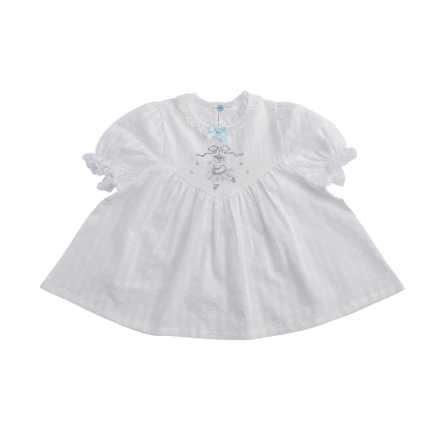 SemenCoicis - Bear Plaid Embroidered Shirt shirt SemenCoicis