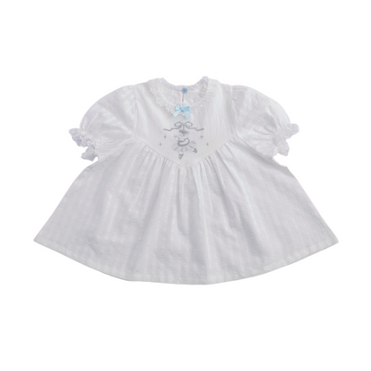 SemenCoicis - Bear Plaid Embroidered Shirt shirt SemenCoicis