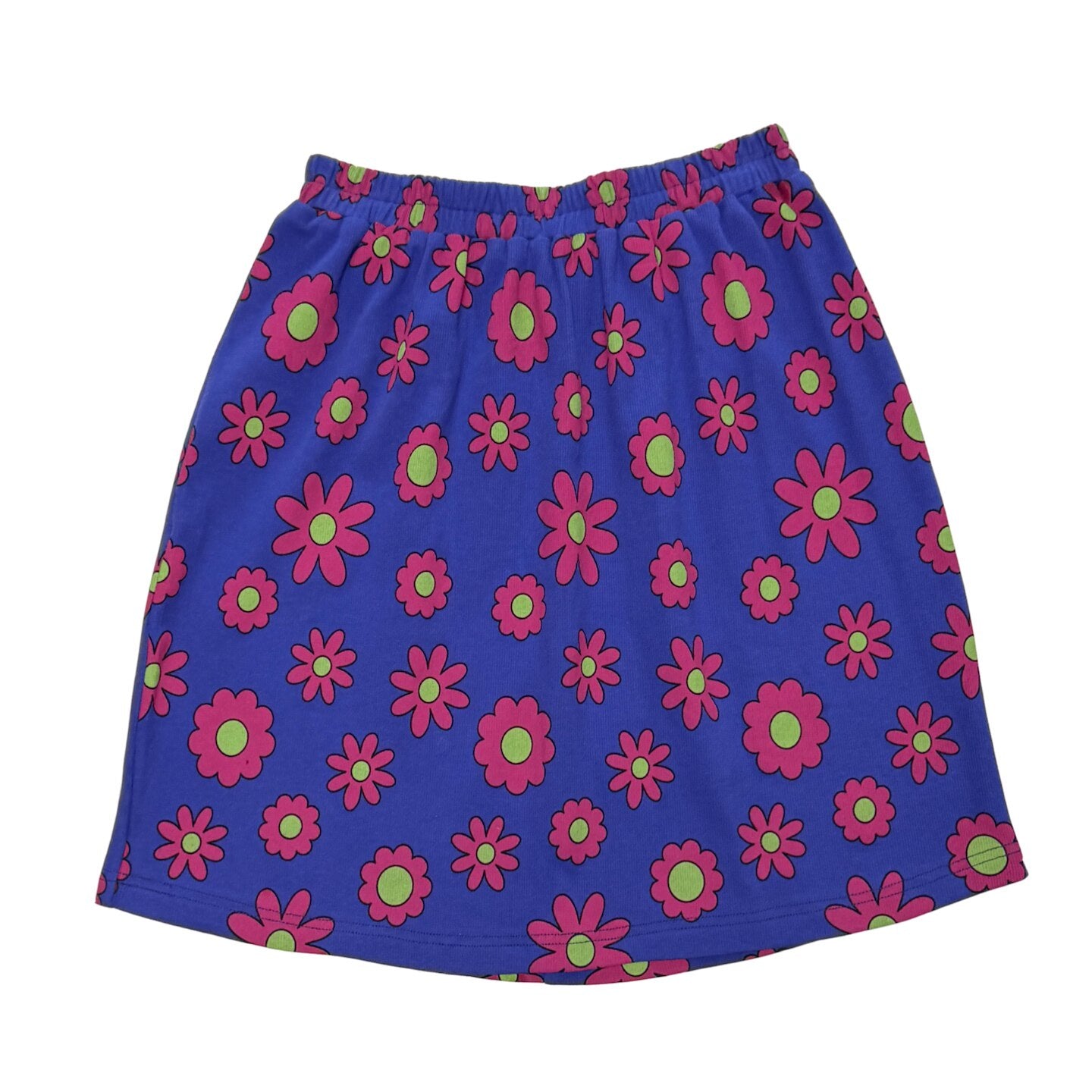bunnybunnygun - Cartoon Flower Mini Skirt skirt bunnybunnygun