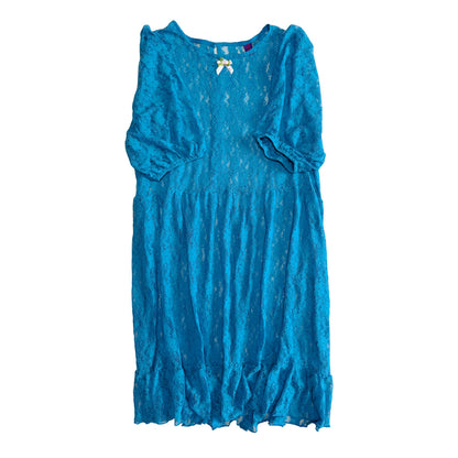 Bunnybunnygun - Multi Color Lace Overlay Dress dress bunnybunnygun Blue