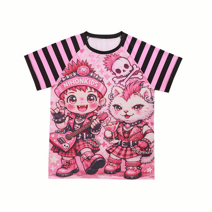 NIHONKIDS - Emo Rock Oversized Tee tee NIHON KIDS