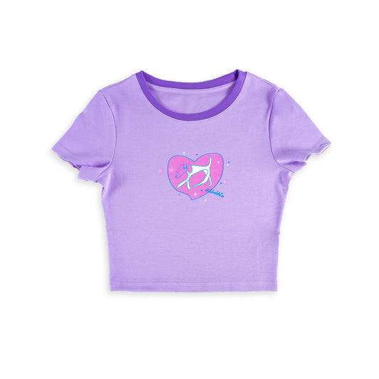 Allbubble - Puppy Print Baby Tee tshirt Allbubble