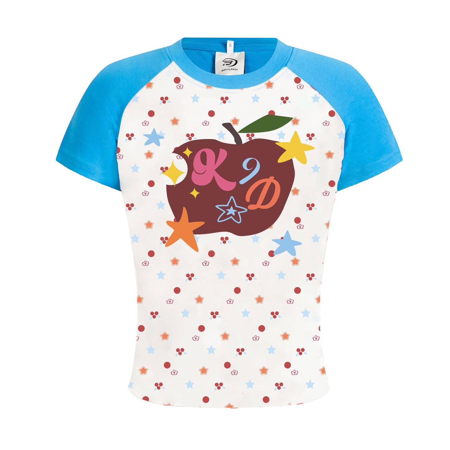 Languid Park - Star Print Sweet Tee shirt Languid Park Blue S