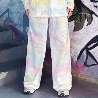 Rainbow Universe RUX - Pastel Decora Jacket Pants Set set Rainbow Universe RUX Pants M