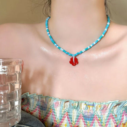 CuteBeads - Colorful Fruit Beaded Necklace