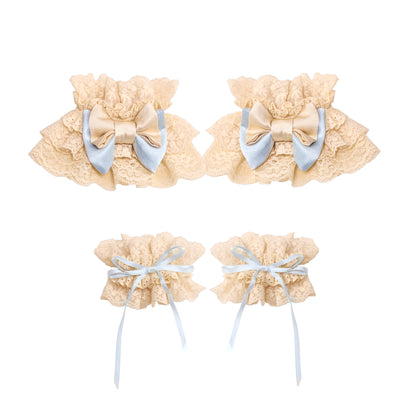 BLOOD SUPPLY - Rococo Cake Corset Top camisole BLOOD SUPPLY Sleeve Accessories S