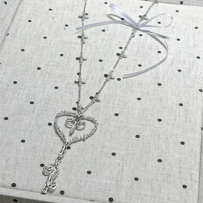Kiwi Store - Y2K Angel Note Necklace accessory kiwi store Key