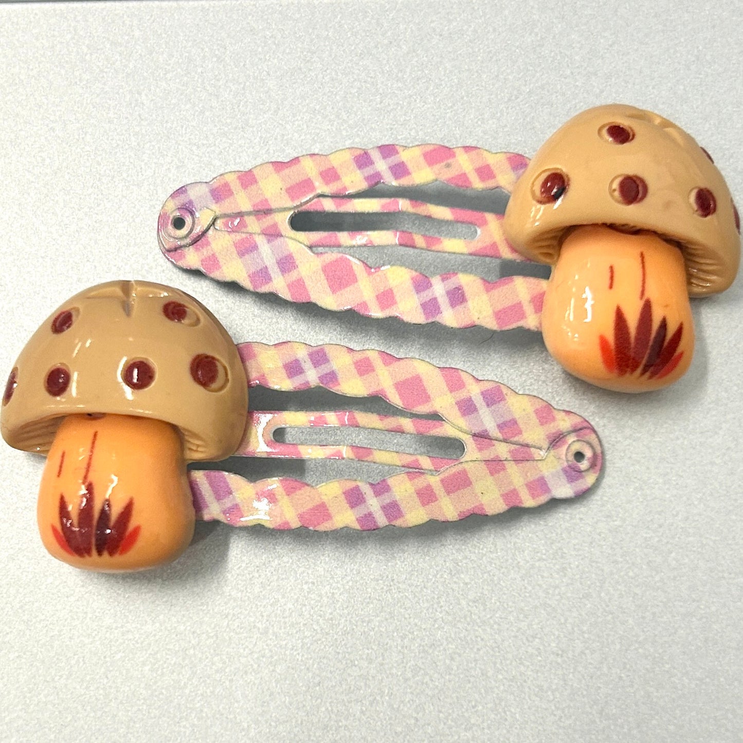 Mononoke - Mushroom Fairy Bow Hair Clip Mononoke coffee mushrooms