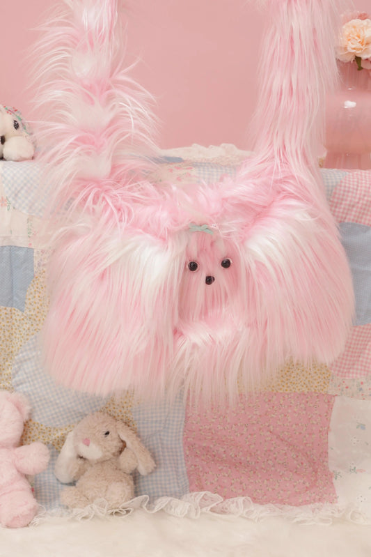 SemenCoicis KidCore Pink Puppy Plush Bag bag SemenCoicis