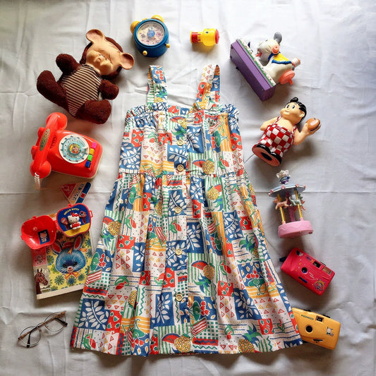 Kawaii Soft Girl Dress – Fruit Fantasy Ruffles dress dodoroom