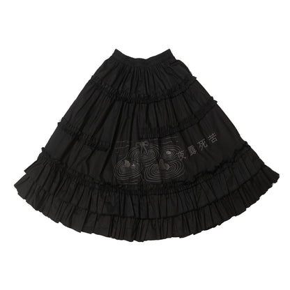Meugler "Pure Passion Punk" Summer A-line Midi Cake Skirt skirt Meugler