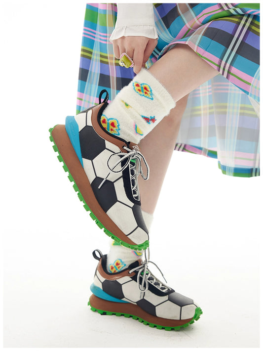Harajuku Socks White Plush Socks Cartoon Socks Mid-Calf Socks sock tntntutu